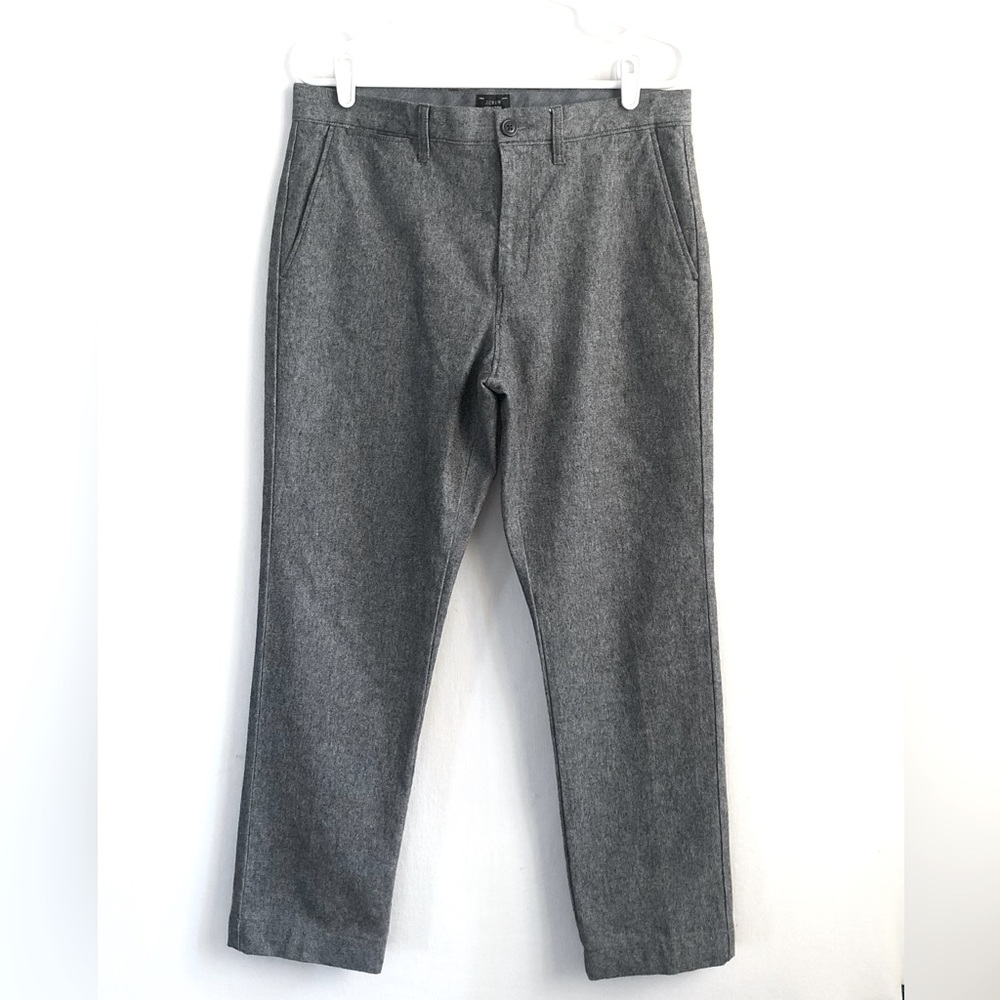 J. CREW Trousers Size 31/30 Cotton Stretch 770 Stretch Career Preppy